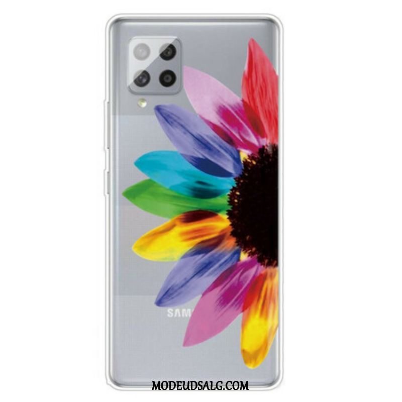 Cover Samsung Galaxy A42 5G Farverig Blomst