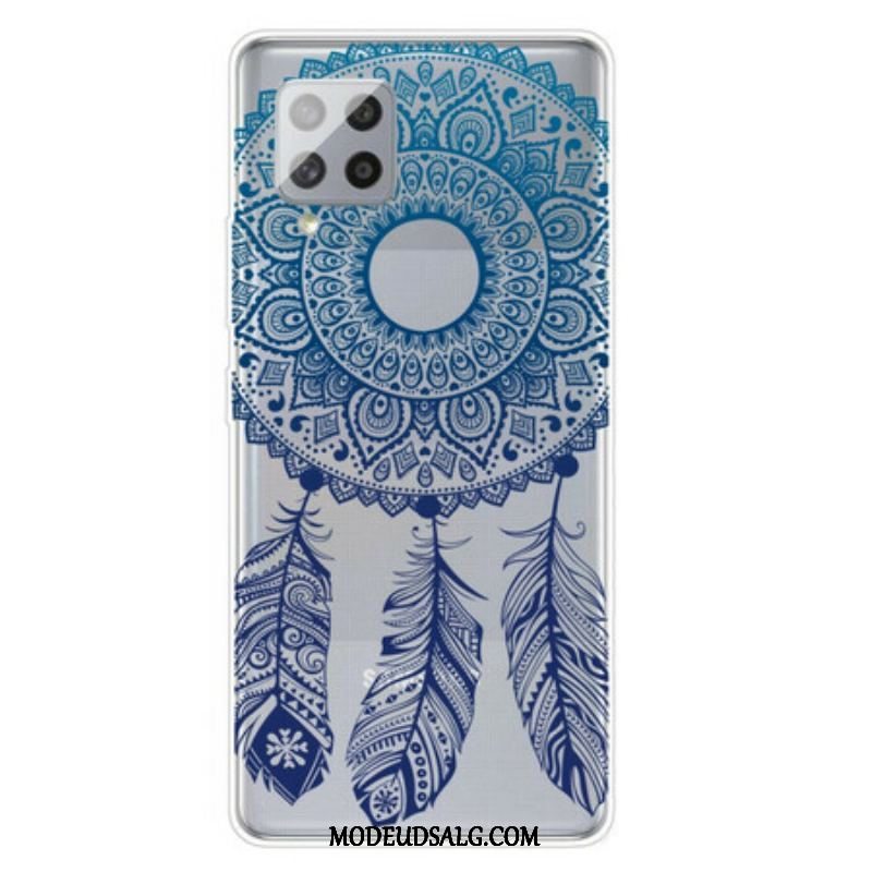 Cover Samsung Galaxy A42 5G Mandala Med Enkelt Blomst