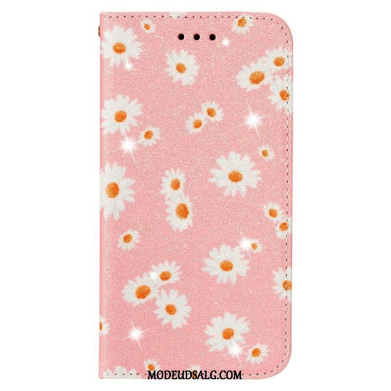 Cover Samsung Galaxy A51 5G Flip Cover Tusindfryd I Imiteret Læder