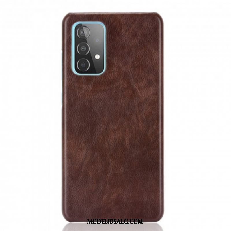 Cover Samsung Galaxy A52 4G / A52 5G / A52s 5G Litchi Læderstil