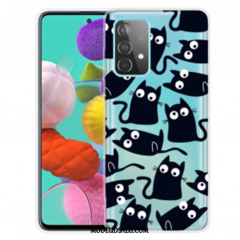 Cover Samsung Galaxy A52 4G / A52 5G / A52s 5G Sorte Mus