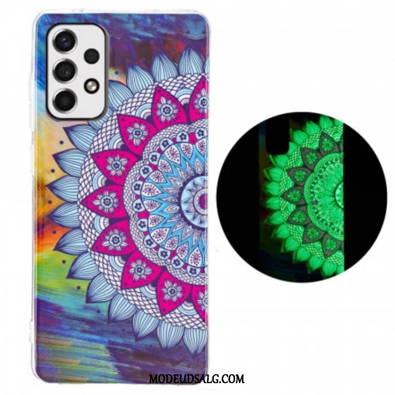 Cover Samsung Galaxy A53 5G Fluorescerende Farverig Mandala