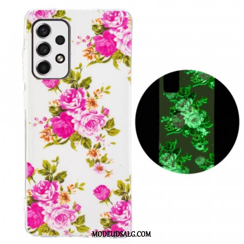 Cover Samsung Galaxy A53 5G Fluorescerende Liberty-blomster