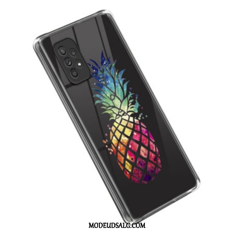 Cover Samsung Galaxy A53 5G Gennemsigtig Ananas