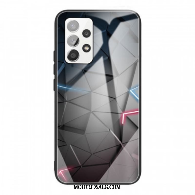 Cover Samsung Galaxy A53 5G Hærdet Glas Geometri