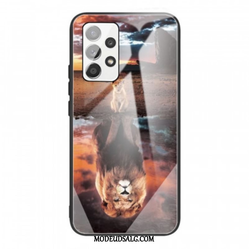 Cover Samsung Galaxy A53 5G Lion Cub's Dream Hærdet Glas