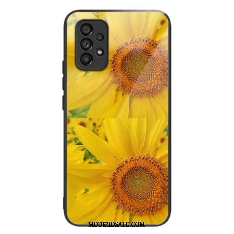 Cover Samsung Galaxy A53 5G Solsikke Hærdet Glas