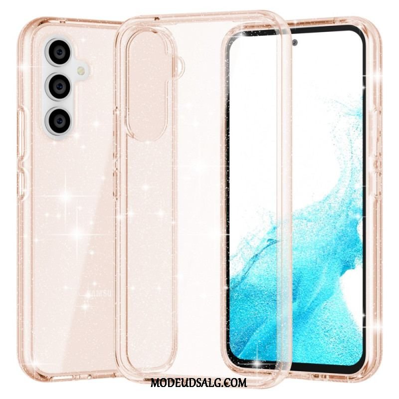 Cover Samsung Galaxy A54 5G Gennemsigtige Pailletter