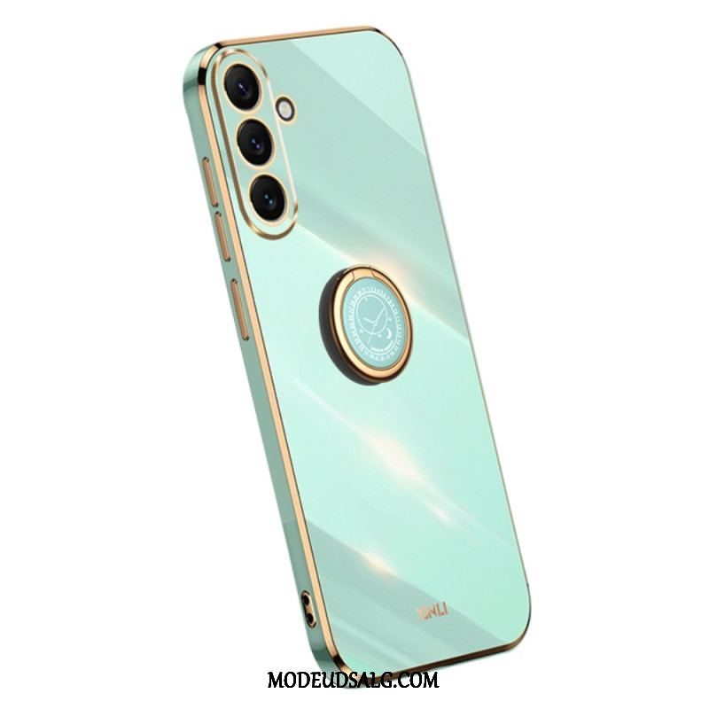 Cover Samsung Galaxy A54 5G Gyldne Kanter Med Ringstøtte