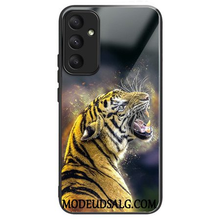 Cover Samsung Galaxy A55 5g Telefon Etui Brølende Tiger I Hærdet Glas