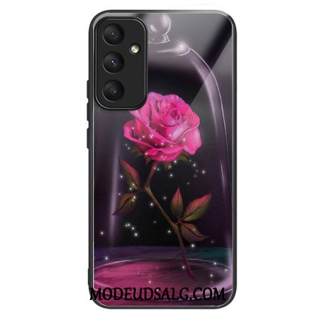 Cover Samsung Galaxy A55 5g Telefon Etui Lyserødt Hærdet Glas