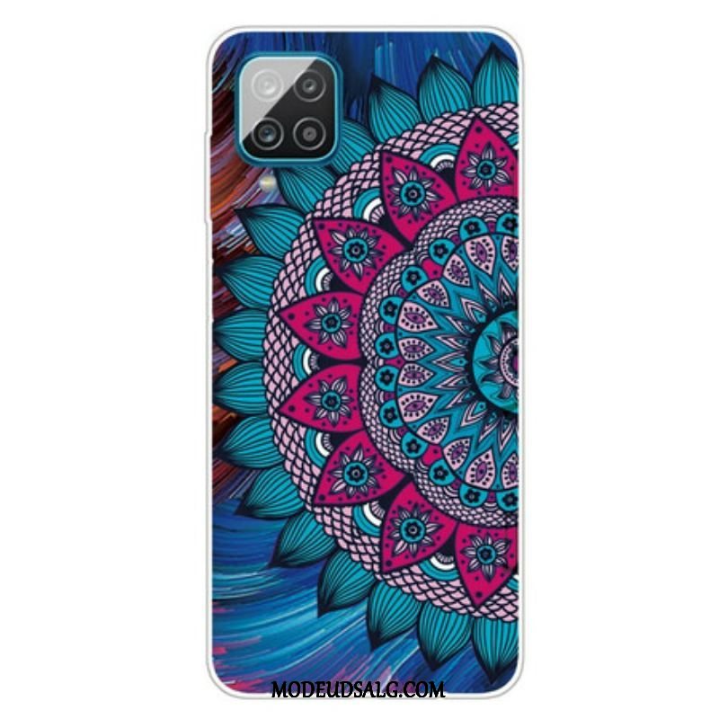 Cover Samsung Galaxy M12 / A12 Farverig Mandala