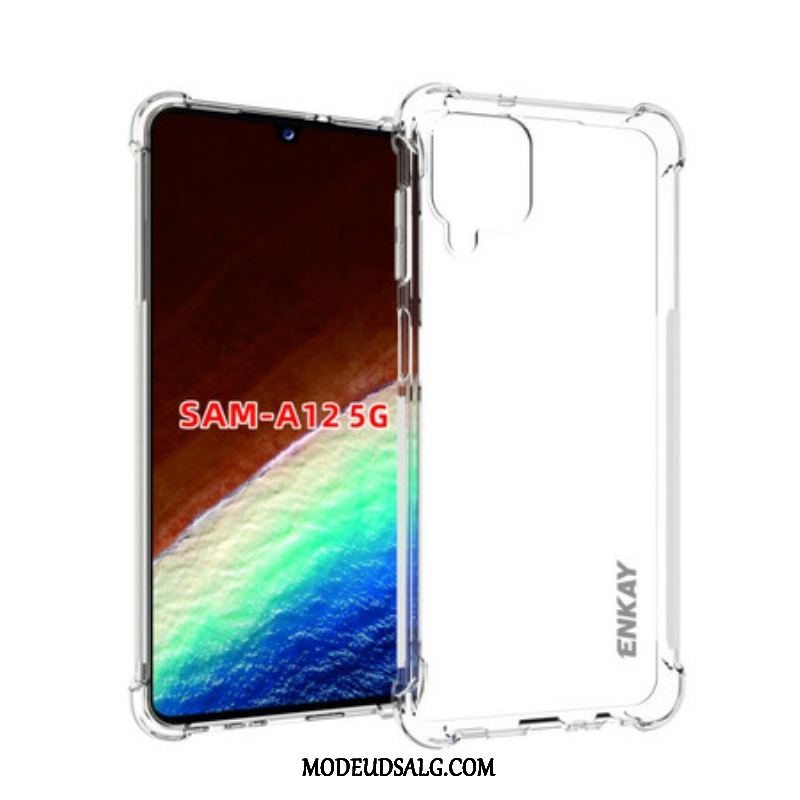 Cover Samsung Galaxy M12 / A12 Gennemsigtig Enkay