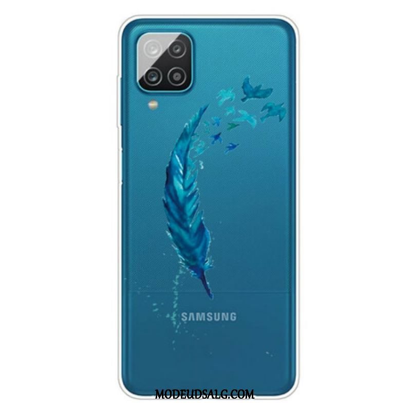 Cover Samsung Galaxy M12 / A12 Smuk Fjer