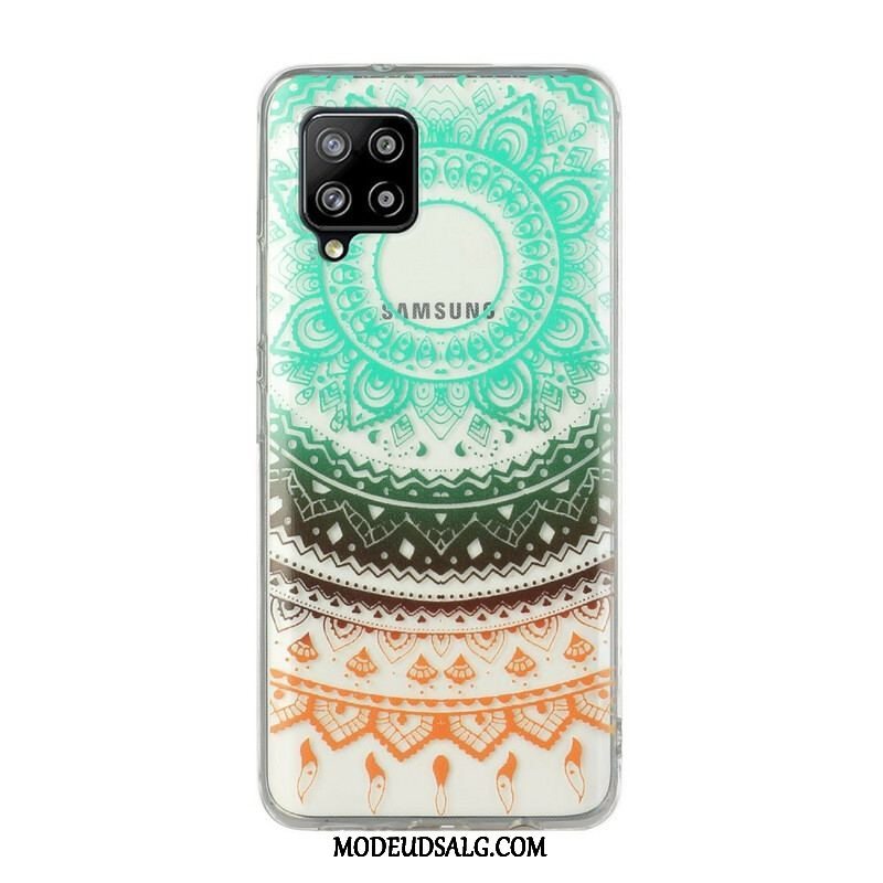 Cover Samsung Galaxy M12 / A12 Sømløse Blomster Mandala