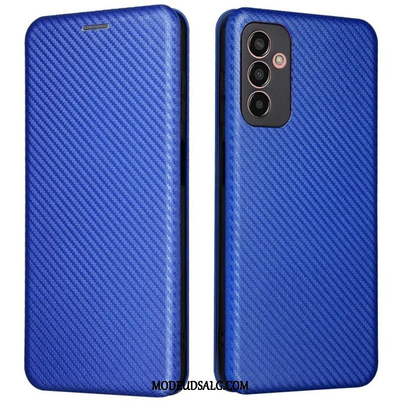 Cover Samsung Galaxy M13 Flip Cover Kulfiber