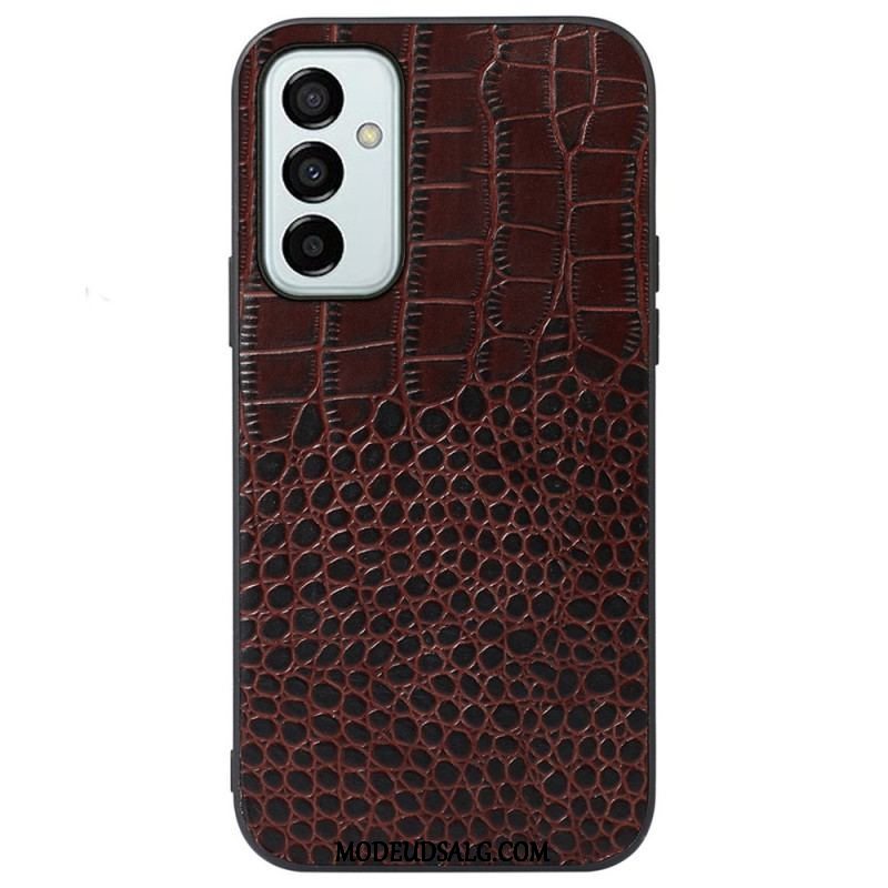 Cover Samsung Galaxy M23 5G Ægte Crocodile Texture Læder