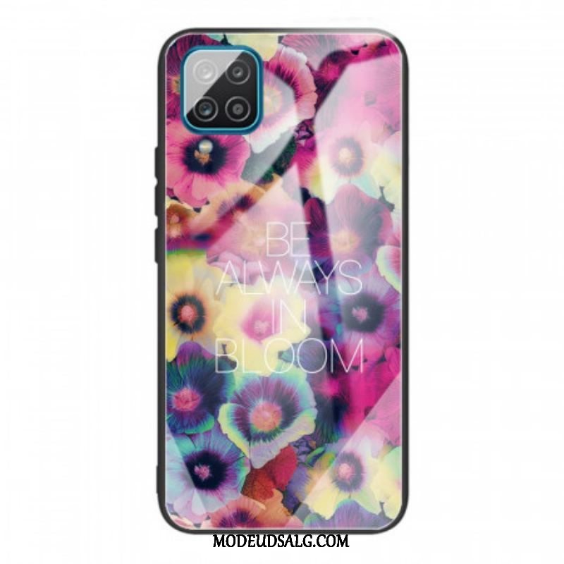 Cover Samsung Galaxy M32 Be Always In Bloom Hærdet Glas