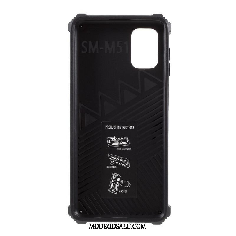 Cover Samsung Galaxy M51 Med Aftageligt Stativ