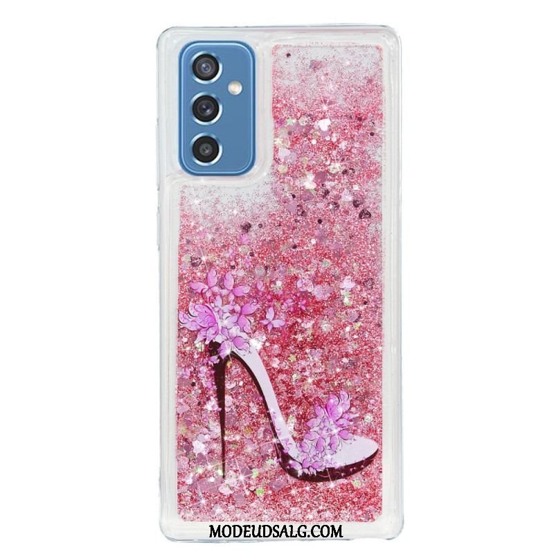 Cover Samsung Galaxy M52 5G Glitrende Glitter