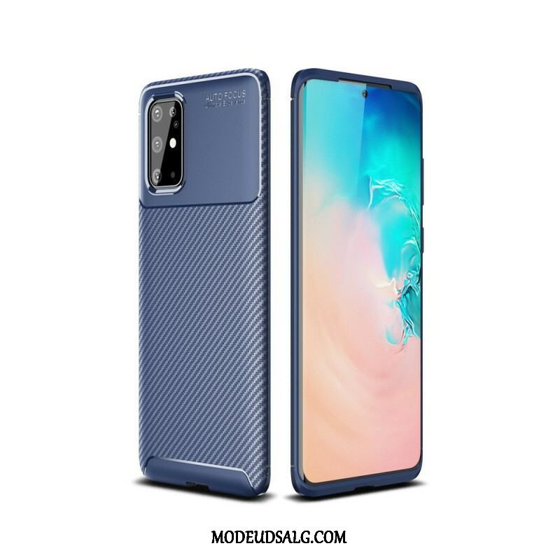 Cover Samsung Galaxy S20 Plus / S20 Plus 5G Fleksibel Kulfibertekstur