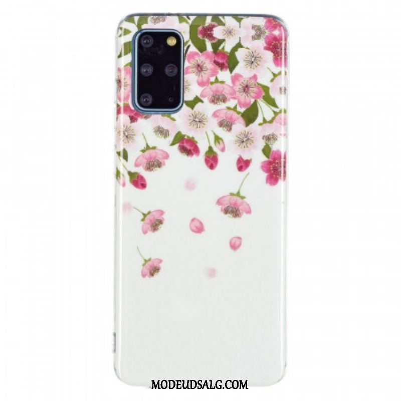 Cover Samsung Galaxy S20 Plus / S20 Plus 5G Fluorescerende Blomster