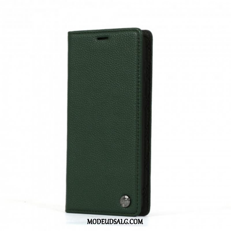 Cover Samsung Galaxy S21 5G Flip Cover Hanman Lædereffekt