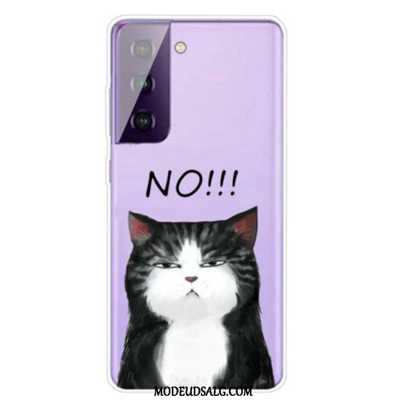 Cover Samsung Galaxy S21 5G Katten Der Siger Nej