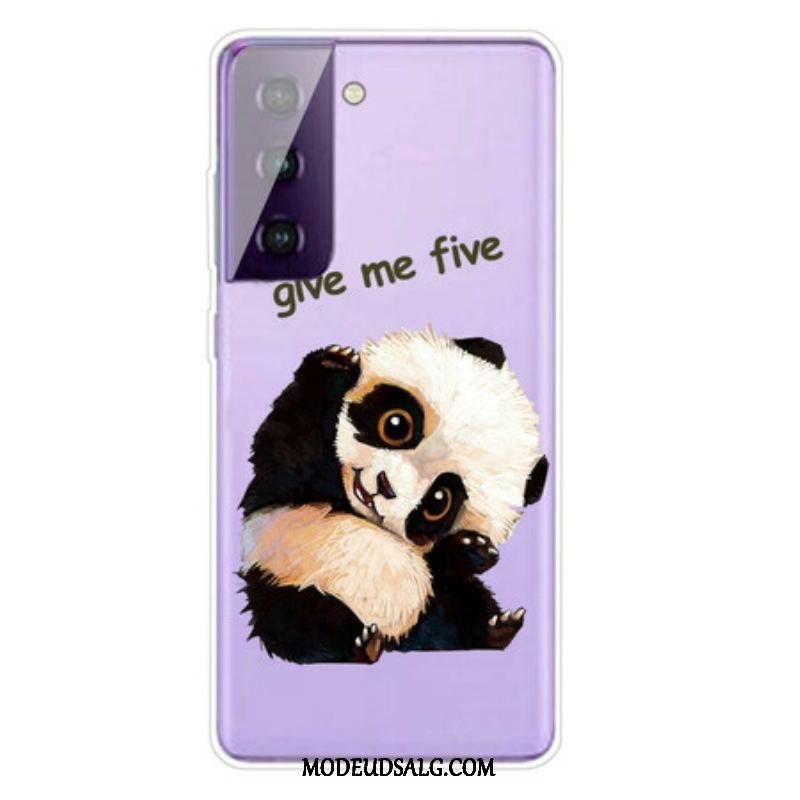 Cover Samsung Galaxy S21 5G Panda Giv Mig Fem