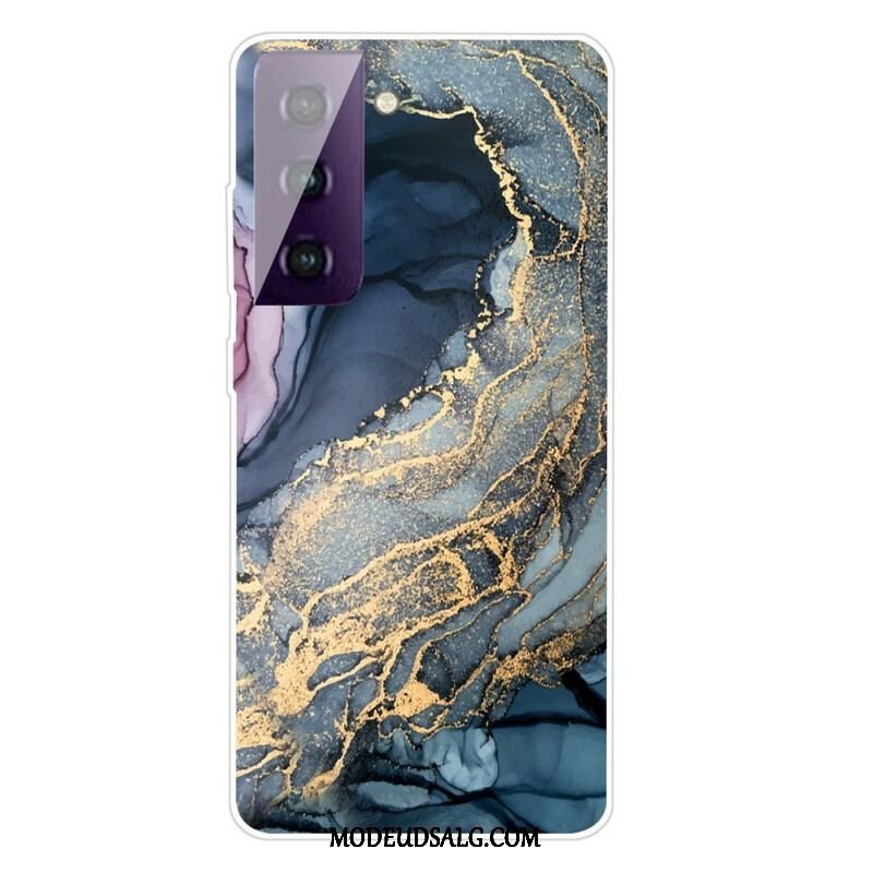 Cover Samsung Galaxy S21 FE Farvet Marmor