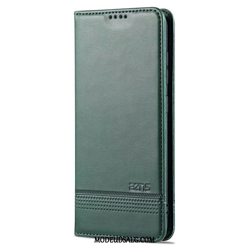 Cover Samsung Galaxy S21 FE Flip Cover Azns Læderstyling