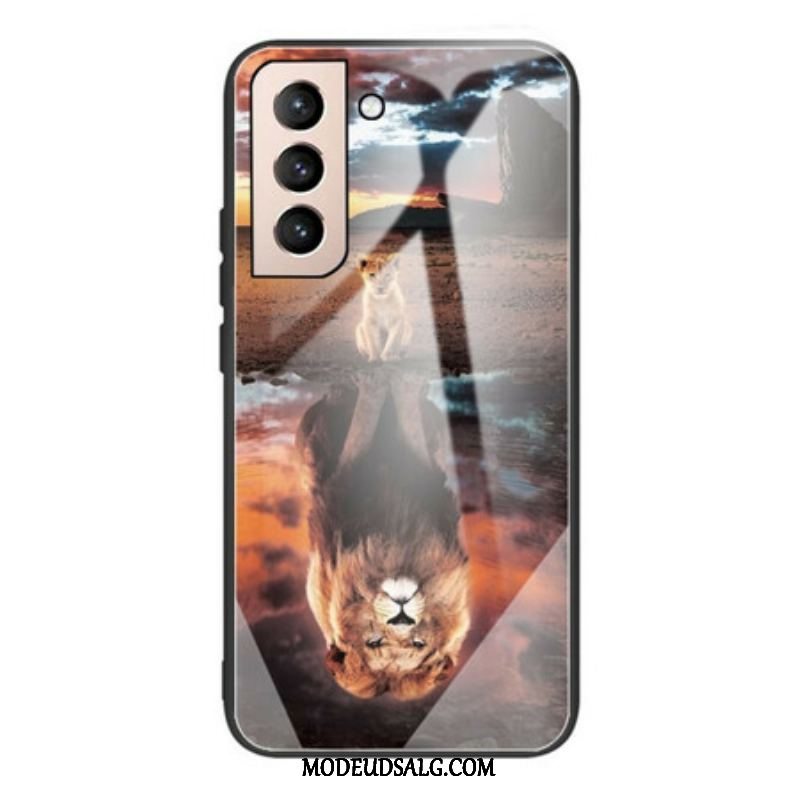 Cover Samsung Galaxy S21 FE Lion Cub's Dream Hærdet Glas