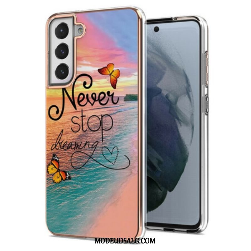 Cover Samsung Galaxy S21 FE Never Sto Dreaming Butterflies