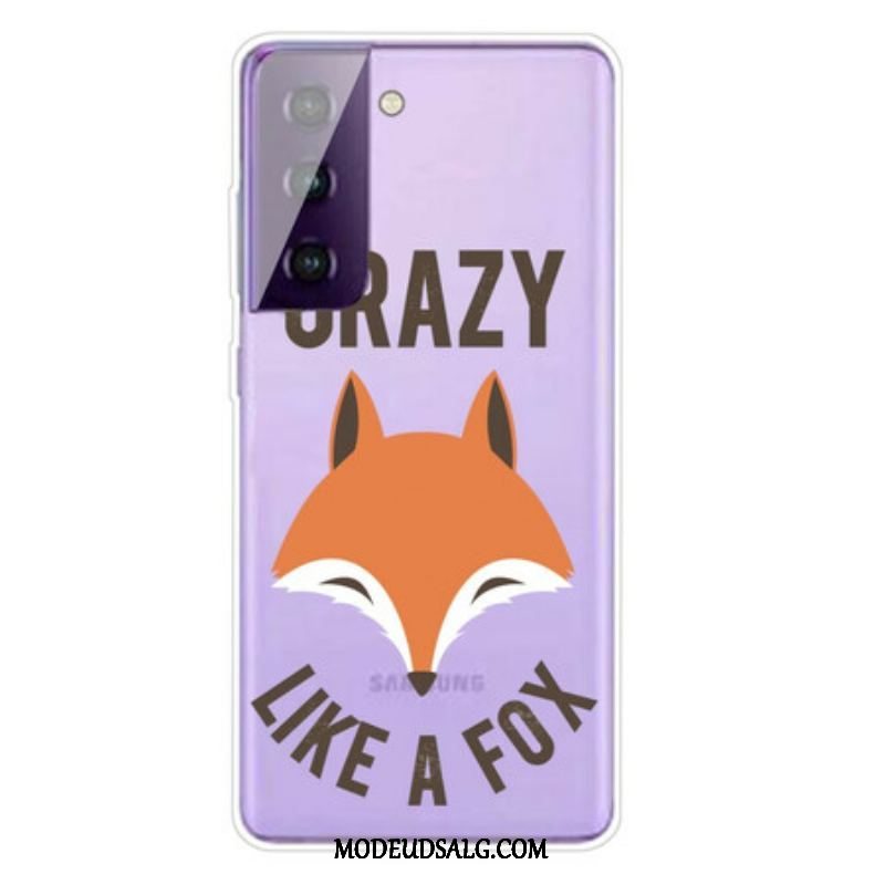 Cover Samsung Galaxy S21 FE Ræv / Crazy Like A Fox