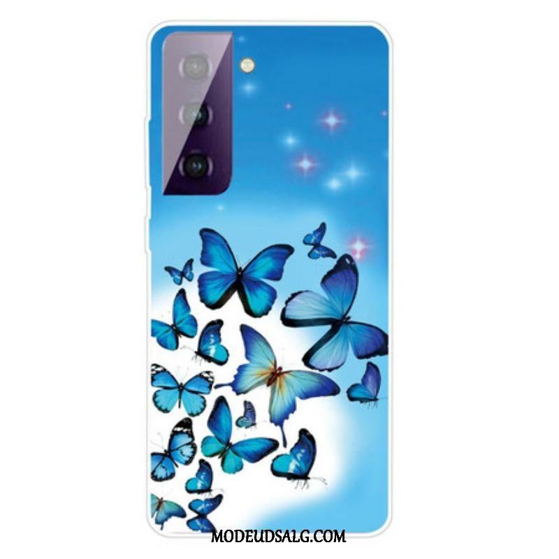 Cover Samsung Galaxy S21 FE Sommerfugle Sommerfugle