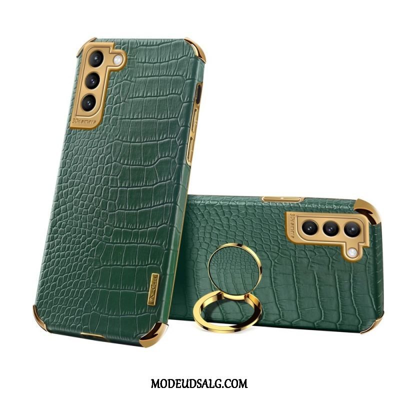 Cover Samsung Galaxy S21 Plus 5G X-case Krokodilleskindeffekt