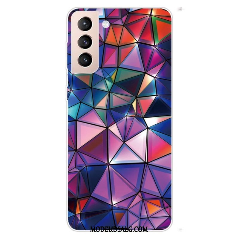 Cover Samsung Galaxy S22 5G Fleksibel Geometri