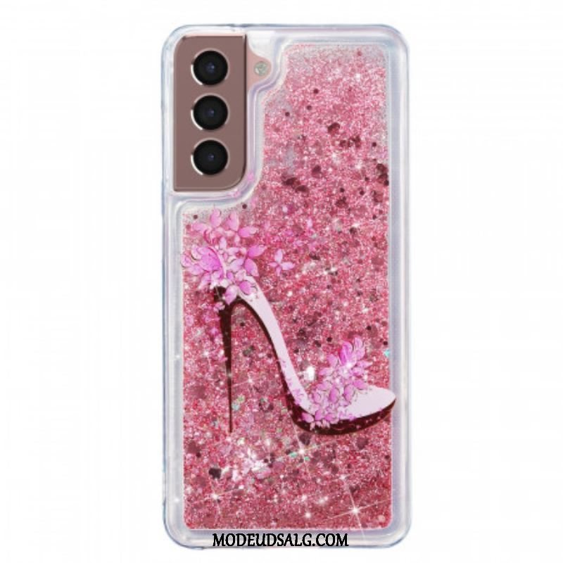 Cover Samsung Galaxy S22 5G Glitter Pumpe