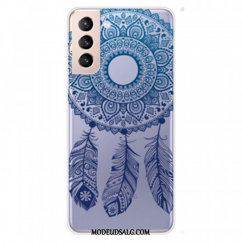 Cover Samsung Galaxy S22 5G Mandala Med Enkelt Blomst