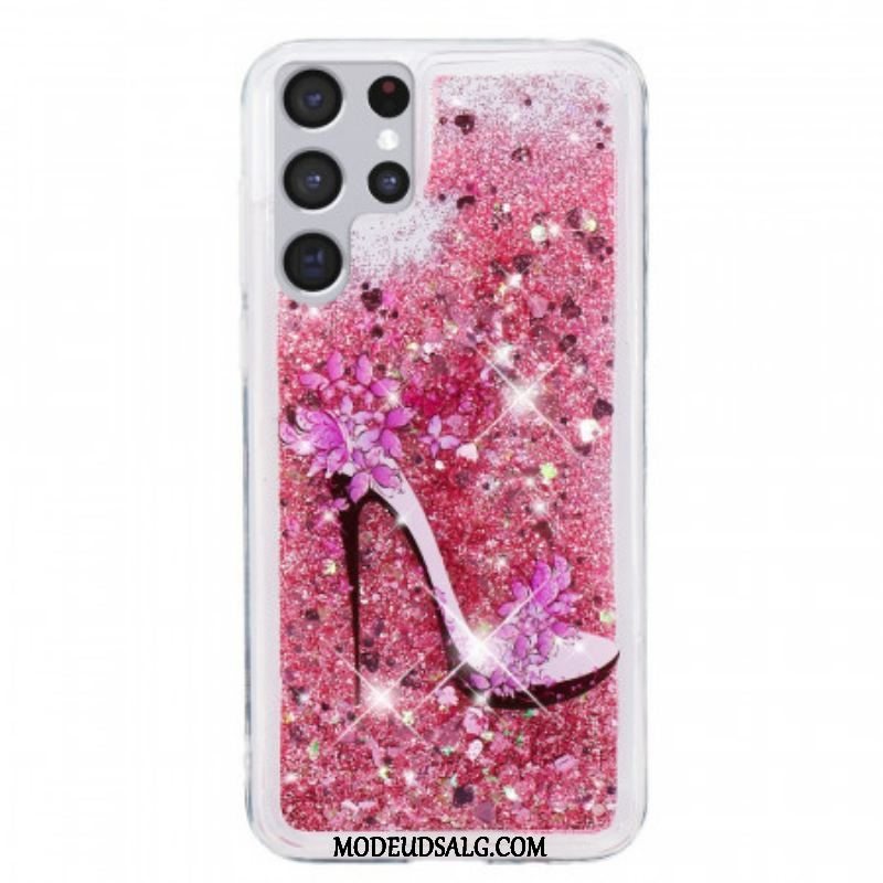 Cover Samsung Galaxy S22 Ultra 5G Glitter Pumpe