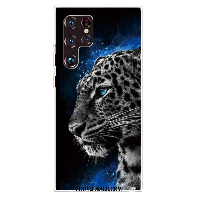 Cover Samsung Galaxy S22 Ultra 5G Tiger Ansigt