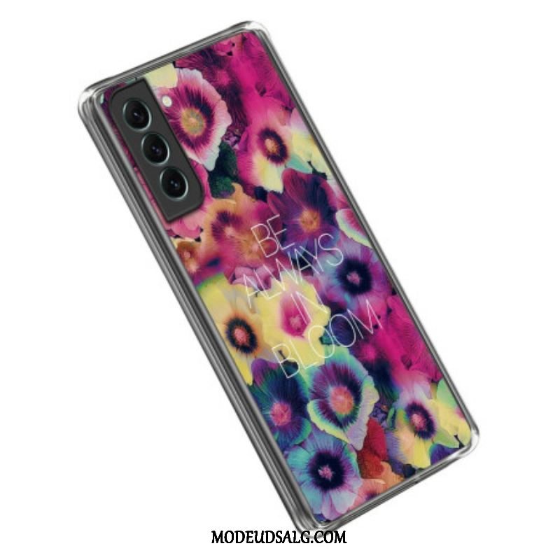 Cover Samsung Galaxy S23 5G Silikone Er Altid I Blomst