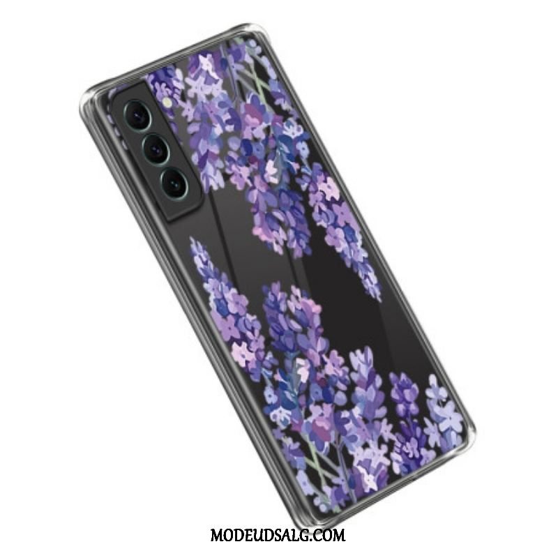 Cover Samsung Galaxy S23 5G Sømløse Lilla Blomster