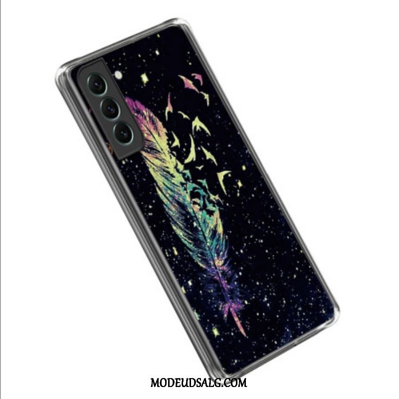 Cover Samsung Galaxy S23 Plus 5G Gennemsigtig Fjer