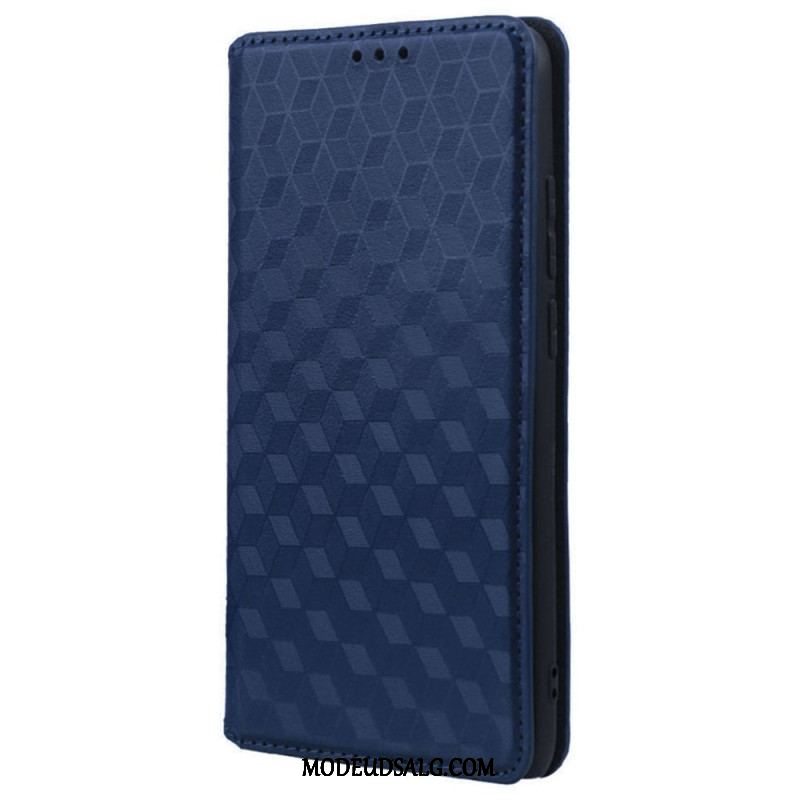 Cover Samsung Galaxy S23 Ultra 5G Flip Cover 3d Mønster