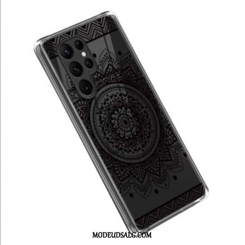 Cover Samsung Galaxy S23 Ultra 5G Sort Mandala