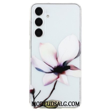 Cover Samsung Galaxy S24 Fe Hvid Blomst