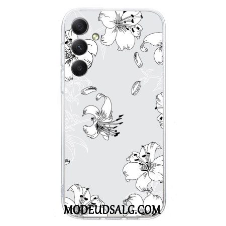 Cover Samsung Galaxy S24 Fe Hvide Blomster