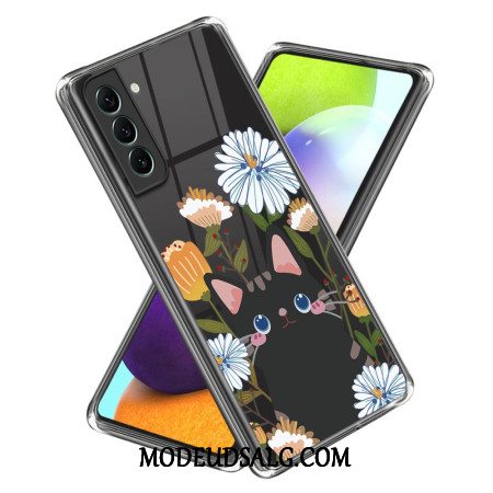 Cover Samsung Galaxy S24 Plus 5g Blomst Og Kat