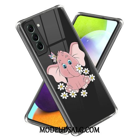 Cover Samsung Galaxy S24 Plus 5g Lyserød Elefant